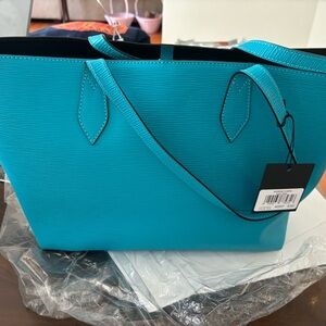 Giorgio Costa Teal Tote Bag NWT (MSRP $390) Yours $50